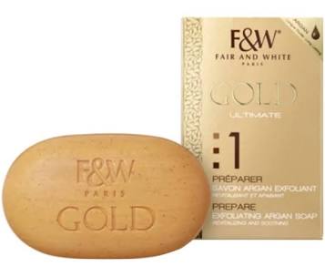 Fair & White Gold Ultimate Prepare Satin Exfoliating Soap 7 oz.