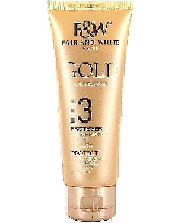 Fair & White Gold Ultimate Hand Cream with Argan Oil 2.54 oz