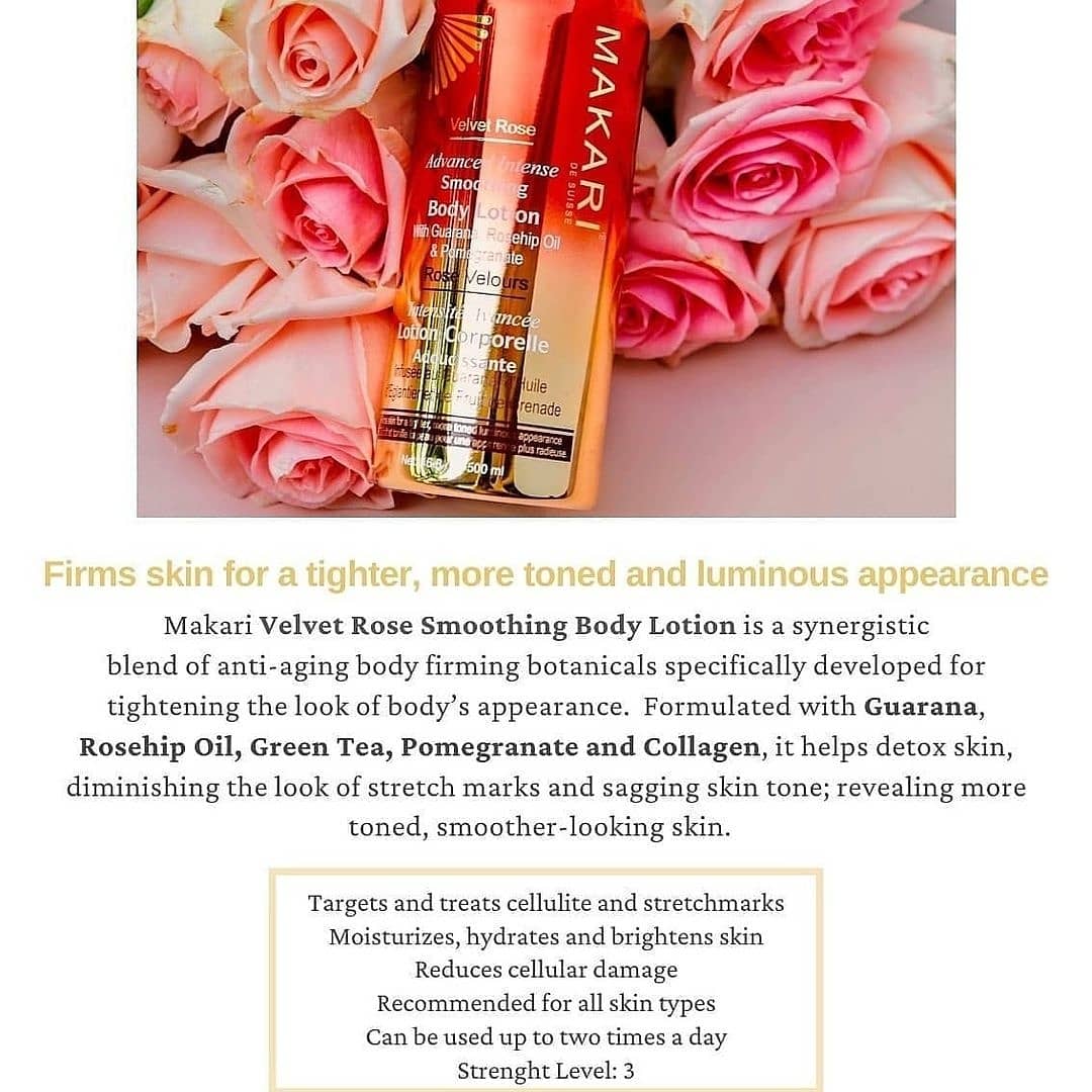 Makari Velvet Rose Smoothing Body Lotion