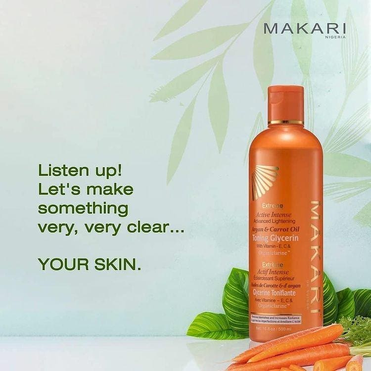 Makari Extreme Active Intense Unify & Illuminate Tone Boosting Body Glycerin.
