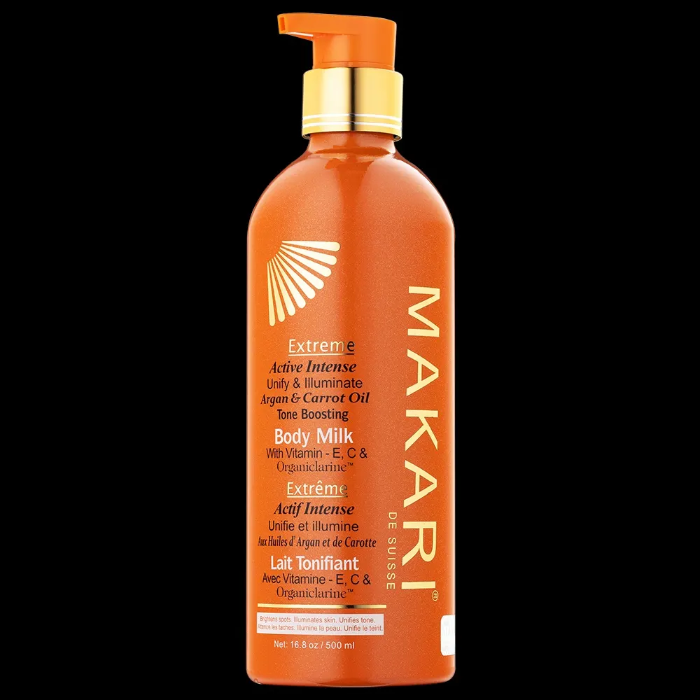 Makari Extreme Active Intense Tone Boosting Body Milk 16.8 oz / 500 ml