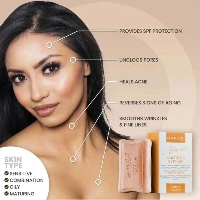 Makari Naturalle Carotonic Extreme Toning Soap 7oz/200g